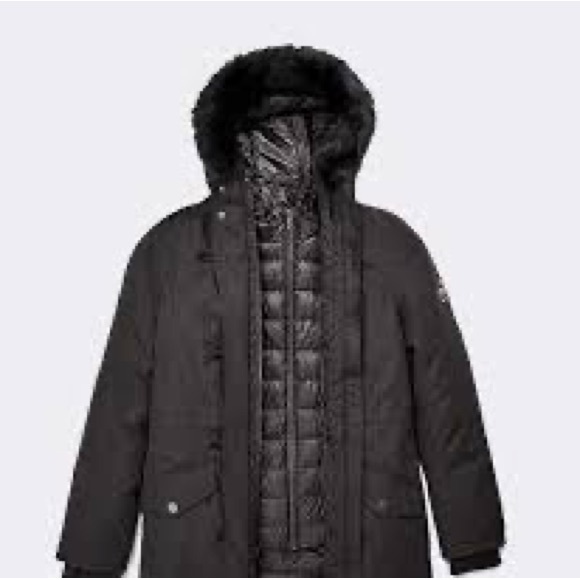 NWT UGG Adirondack Parka Ladies 3 in 1 Jacket & Down Vest Sz Sm - Picture 4 of 16